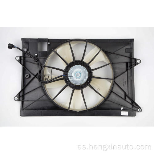 16711-0t020 Toyota New Corolla Radiator Ventilador de enfriamiento Ventilador